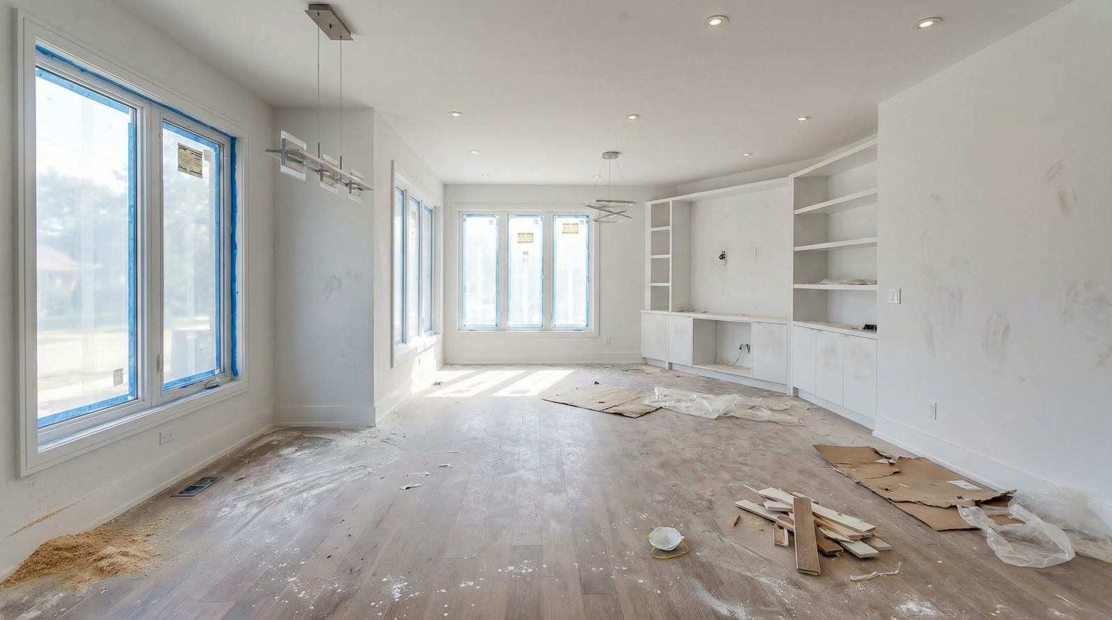 Post-Construction Before